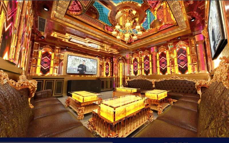 Mẫu thiết kế phòng karaoke gia đình