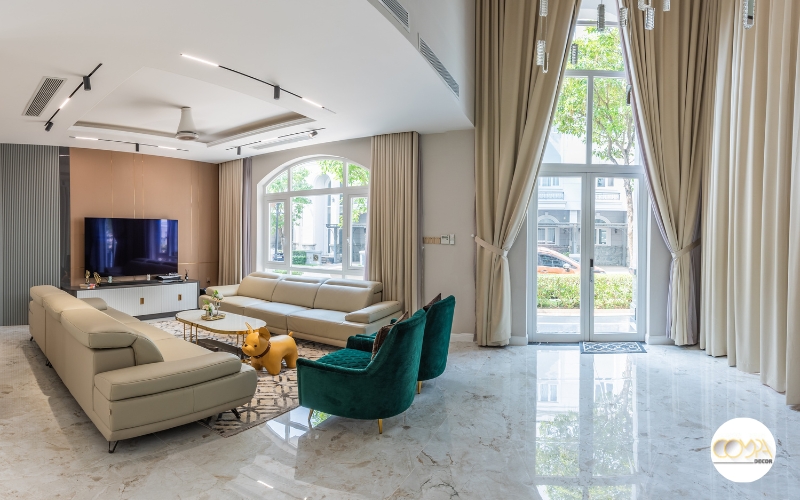 HÌNH ẢNH THI CÔNG NỘI THẤT SOLVILLA