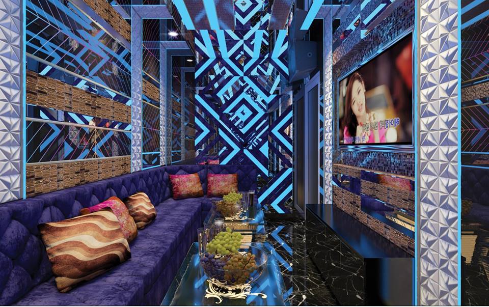 Hình thiết kế phòng karaoke dành cho phòng có diện tích khiêm tốn 6