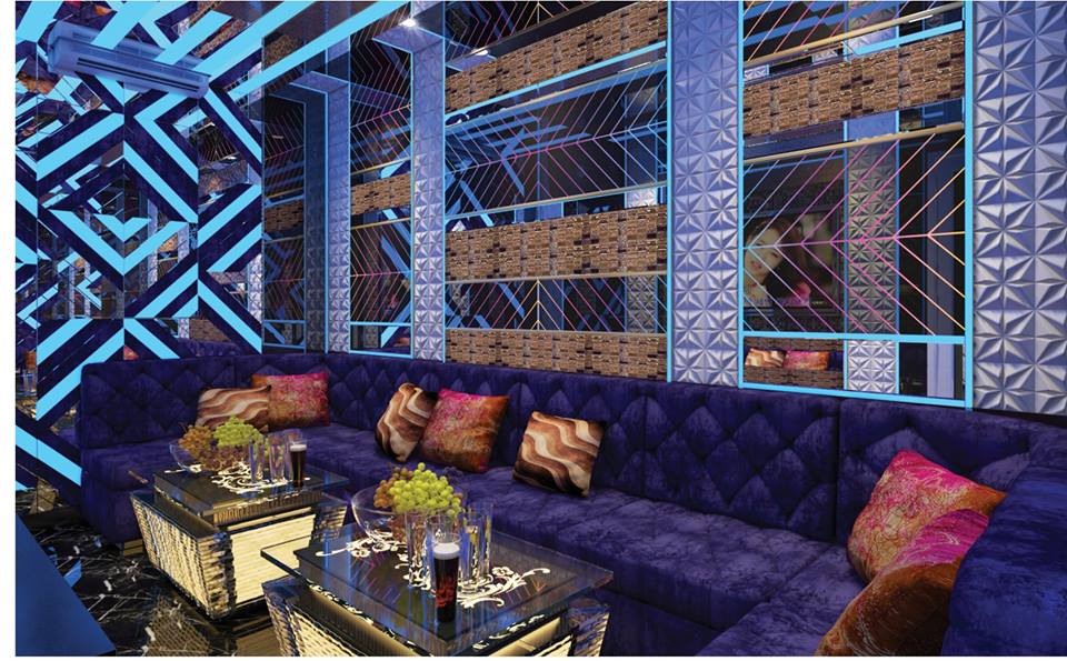Hình thiết kế phòng karaoke dành cho phòng có diện tích khiêm tốn 1