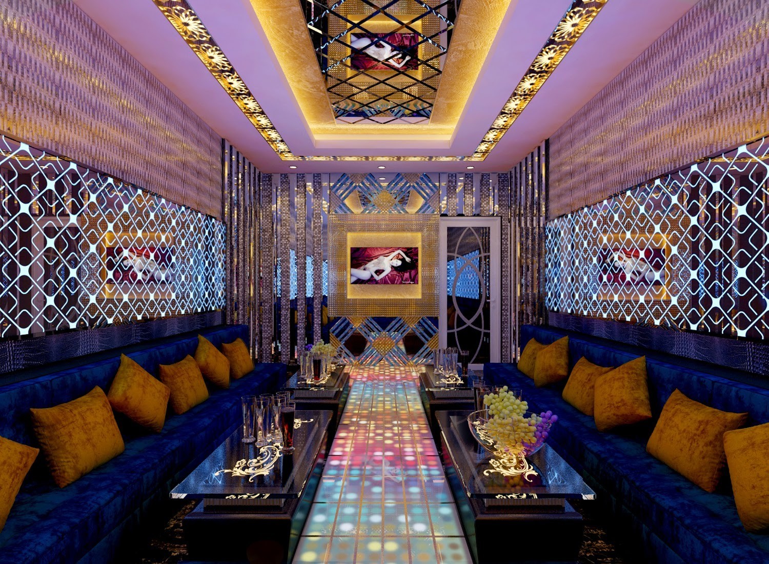Hình thiết kế phòng karaoke vip 3