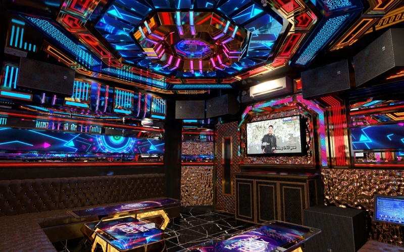 Mẫu phòng karaoke 20m2