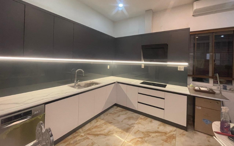 Hình ảnh thiết kế nội thất nhà bếp thông minh