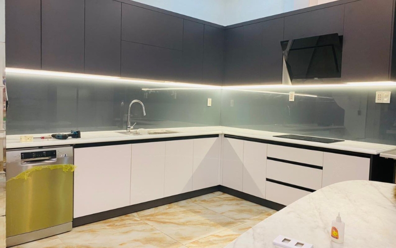 Hỉnh ảnh thiết kế nội thất nhà bếp thông minh