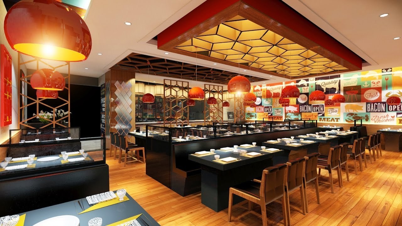 Ý tưởng thiết kế nhà hàng bbq hàn quốc